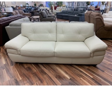 Brand New Natuzzi Editions B806 Leather Sofa (Stationary) | Reduced Over 45% Now Only $1598.38