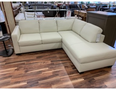 New Natuzzi Editions B735 Leather Sectional Only $1928.82