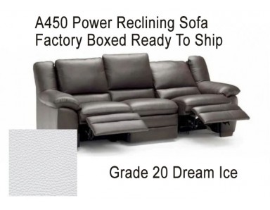 Brand New Natuzzi Editions A450 Power Reclining Sofa, Reduced 40% Only 1