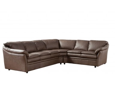 Quickest Ship | Sanford Leather Sectional