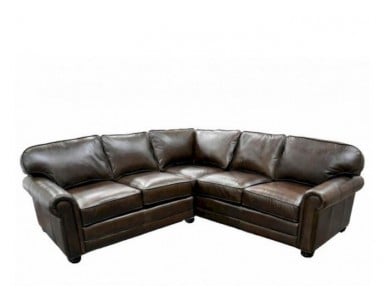 Augusta Leather Sectional