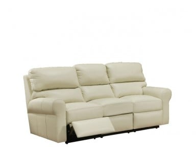 Bar Harbor Reclining Leather Sofa or Set - Available with Power Recline | Power Lumbar