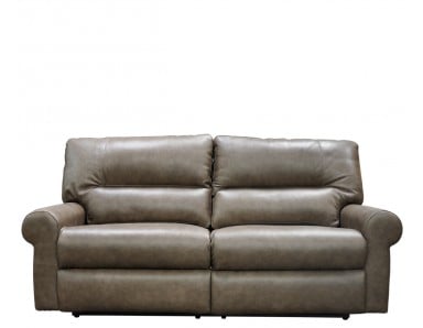 Belle Reclining Leather Sofa or Set - Available with Power Recline