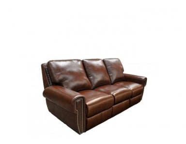 Beverly Reclining Leather Sofa or Set - Available with Power Recline | Power Lumbar