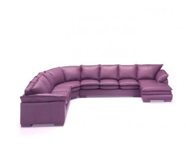 Boardwalk Leather Sectional