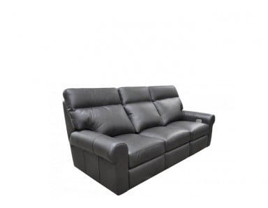 Brayden Reclining Leather Sofa or Set - Available With Power Tilt Headrest | Power Lumber