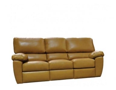 Chilli Reclining Leather Sofa or Set - Available with Power Recline | Power Lumbar