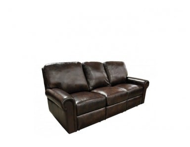 Greensboro Reclining Leather Sofa or Set - Available with Power Recline | Power Lumbar