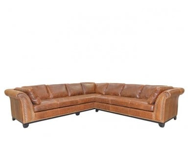 Hickory Leather Sectional | Leather Sofa or Set
