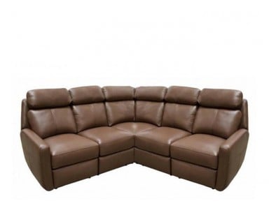 Ravenwood Reclining Leather Sectional - Available with Power Recline | Power Lumbar