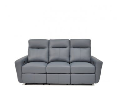 Williston Power Reclining Leather Sofa or Set with Power Tilt Headrest - Available With Power Lumbar