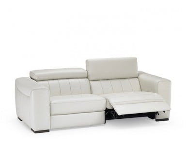 Natuzzi Editions B790 Forza Leather Sofa or Set | Adjustable Headrest