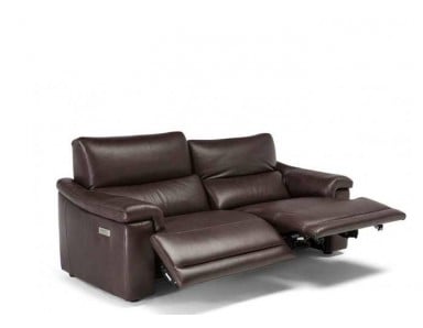 Natuzzi Editions C070 Brama Power Reclining Leather Sofa or Set - Available With Power Tilt Headrest | Power Lumbar (Similar to C012 Pazienza)