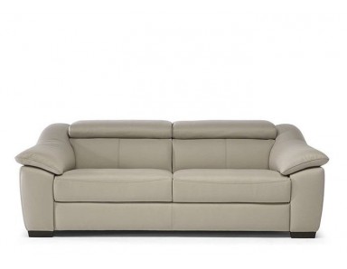 Natuzzi Editions C072 Emozione Power Reclining Leather Sofa With Adjustable Headrest (Alternate to B790 Forza)