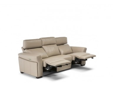 Natuzzi Editions C114 Gioviale Power Reclining Leather Sofa or Set | Power Tilt Headrest (Alternate to C063 Potenza, C070 Brama & C115 Giulivo)