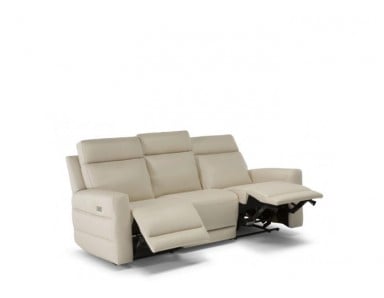 Natuzzi Editions C121 Benevolo Power Reclining Leather Sofa or Set - Available With Tilt Headrest (Alternate to B938 Accoglienza)