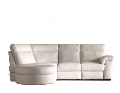 Natuzzi Editions B757 Brivido Leather Sectional (Stationary)