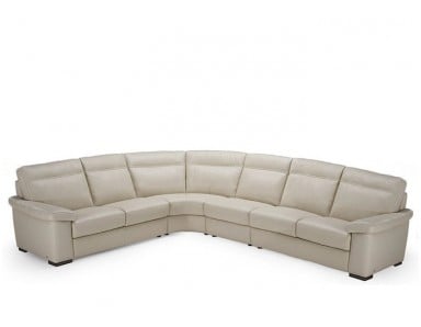 Natuzzi Editions B757 Brivido Leather Power Reclining Sectional (Alternate to A450 Prudenza, B693 Donato & C121 Benevolo)