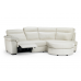 Natuzzi Editions B757 Brivido Leather Power Reclining Sectional