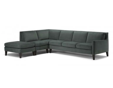 Natuzzi Editions C009 Quiete Leather Sectional | Option 2 (Alternate to C092 Destrezza)