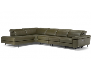 Natuzzi Editions C217 Coro Leather Sectional (Alternate to B619 Saggezza)