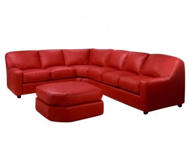 Omnia Albany Leather Sectional