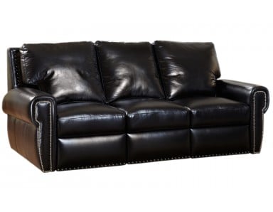 Omnia Dakota Reclining Leather Sofa or Set | Reclining Leather Sectional