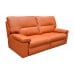 Davenport Leather Reclining Sofa