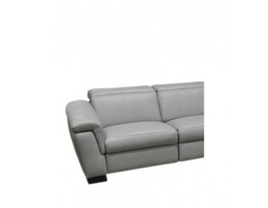 Fonzie (24) Power Reclining Leather Sofa or Set with Power Adjustable Headrest