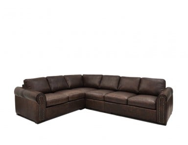 Sonoma Oversized (Deep Seating) Leather Sectional