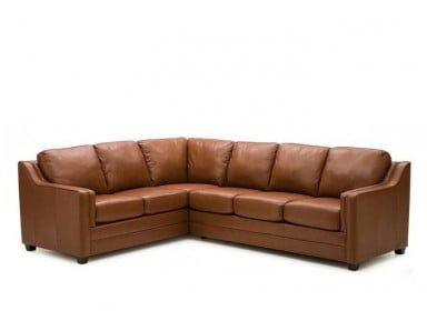 Avery Leather Sectional