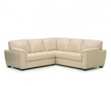 Laramey Leather Sectional