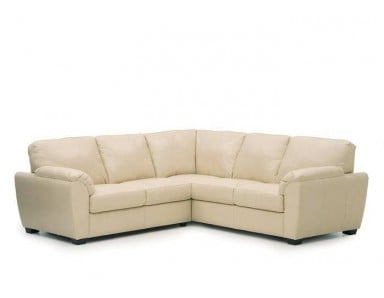 Laramey Leather Sectional