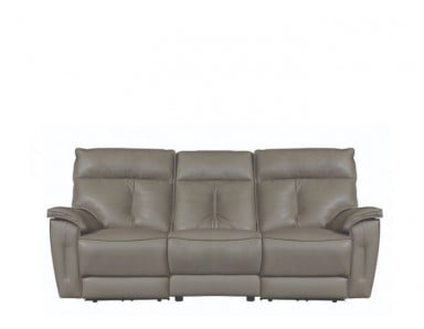 Costa Power Reclining Leather Sofa or Set - Available With Power Tilt Headrest | Power Lumbar