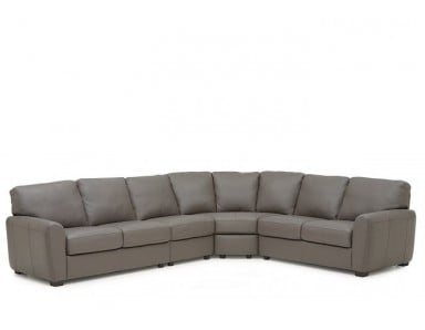 Palliser Connecticut Leather Sectional