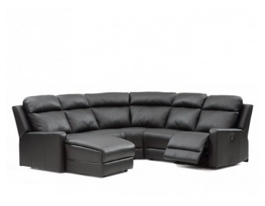 Palliser Forest Hill Reclining Leather Sectional