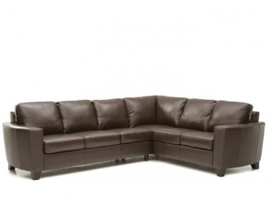 Palliser Leeds Leather Sectional