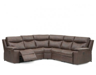 Palliser Providence Reclining Leather Sectional