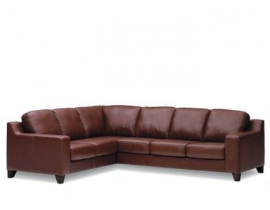 Palliser Reed Leather Sectional