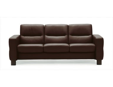 Stressless Wave Low-Back Leather Sofa or Set & Sectional