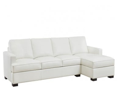 Senneca Leather Sectional