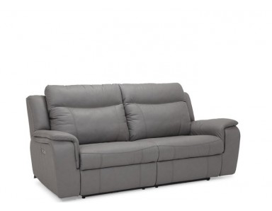 Booker Power Reclining Leather Sofa or Set - Available With Power Tilt Headrest