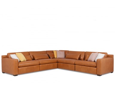 Vente Modular Leather Sectional