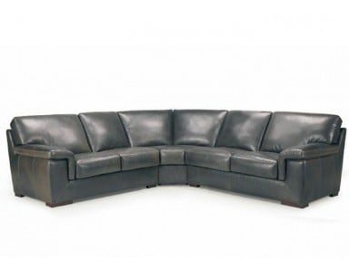 Lombardi Leather Sectional