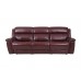Grebe Power Reclining Leather Sofa or Set With Power Tilt Headrest