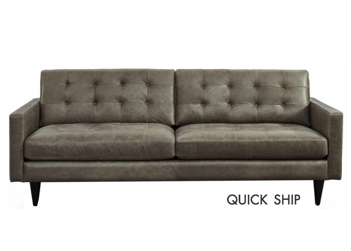 Henna Leather Sofa Or Set Henna Leather Sofa Or Set, Quick Ship Leather Sofa