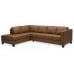 Palliser Jura sectional in brown