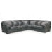Lombardi Leather Sectional