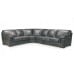 Lombardi Leather Sectional