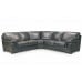 Lombardi Leather Sectional